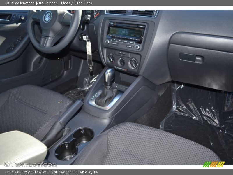 Black / Titan Black 2014 Volkswagen Jetta S Sedan
