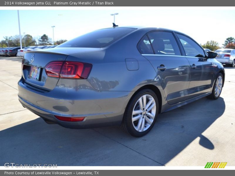 Platinum Gray Metallic / Titan Black 2014 Volkswagen Jetta GLI
