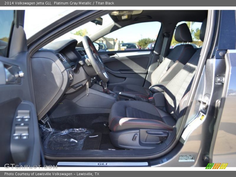 Platinum Gray Metallic / Titan Black 2014 Volkswagen Jetta GLI