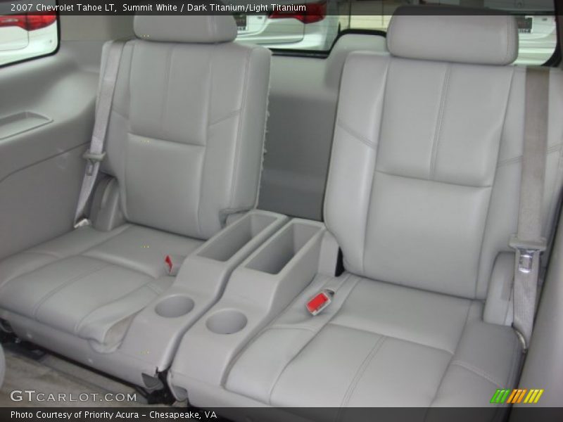 Summit White / Dark Titanium/Light Titanium 2007 Chevrolet Tahoe LT