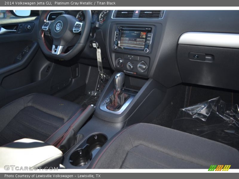 Platinum Gray Metallic / Titan Black 2014 Volkswagen Jetta GLI
