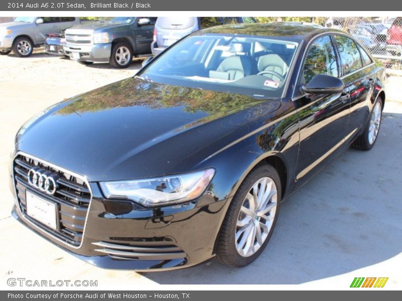 Brilliant Black / Black 2014 Audi A6 2.0T Sedan