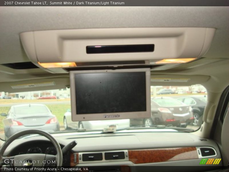 Summit White / Dark Titanium/Light Titanium 2007 Chevrolet Tahoe LT