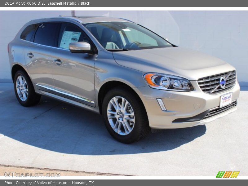 Seashell Metallic / Black 2014 Volvo XC60 3.2