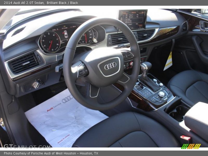 Brilliant Black / Black 2014 Audi A6 2.0T Sedan