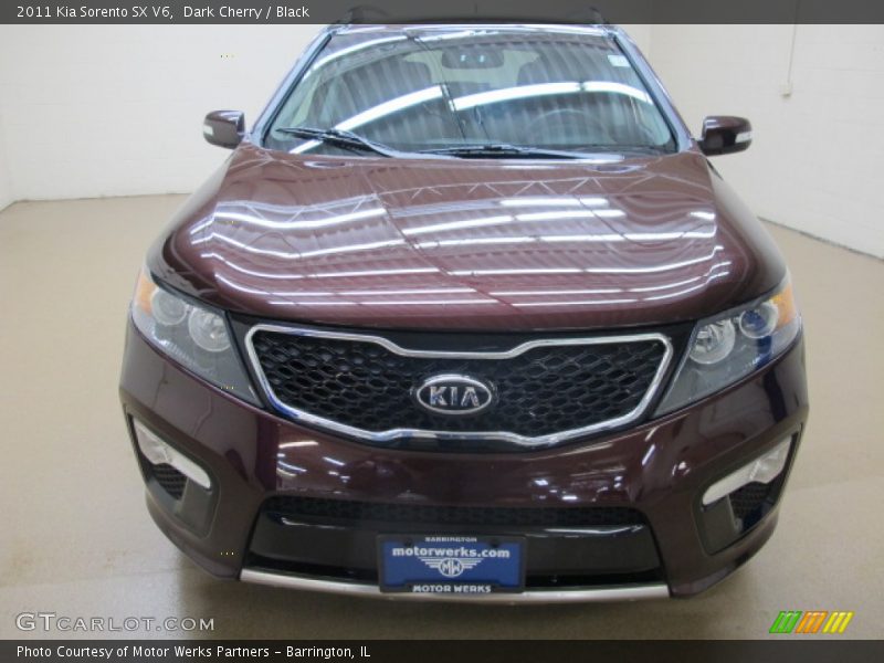 Dark Cherry / Black 2011 Kia Sorento SX V6