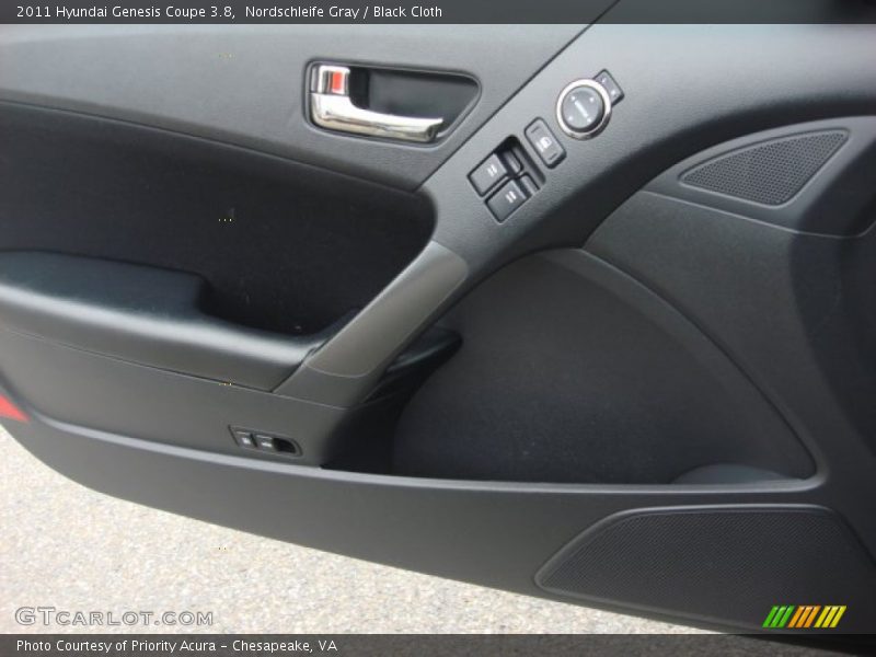 Nordschleife Gray / Black Cloth 2011 Hyundai Genesis Coupe 3.8