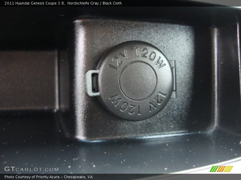 Nordschleife Gray / Black Cloth 2011 Hyundai Genesis Coupe 3.8