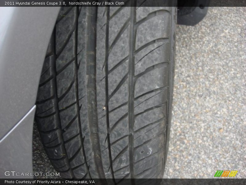 Nordschleife Gray / Black Cloth 2011 Hyundai Genesis Coupe 3.8
