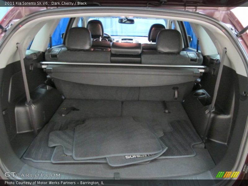 Dark Cherry / Black 2011 Kia Sorento SX V6