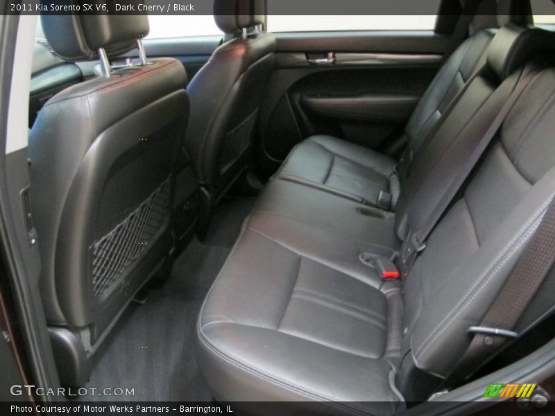 Dark Cherry / Black 2011 Kia Sorento SX V6