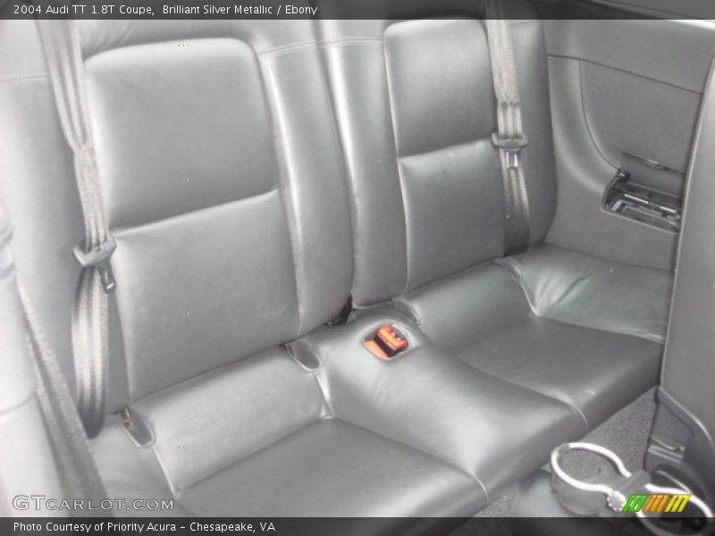 Rear Seat of 2004 TT 1.8T Coupe