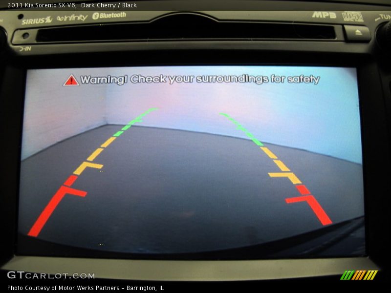 Dark Cherry / Black 2011 Kia Sorento SX V6
