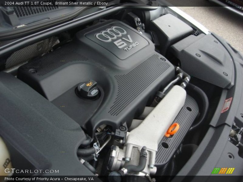  2004 TT 1.8T Coupe Engine - 1.8 Liter Turbocharged DOHC 20V 4 Cylinder