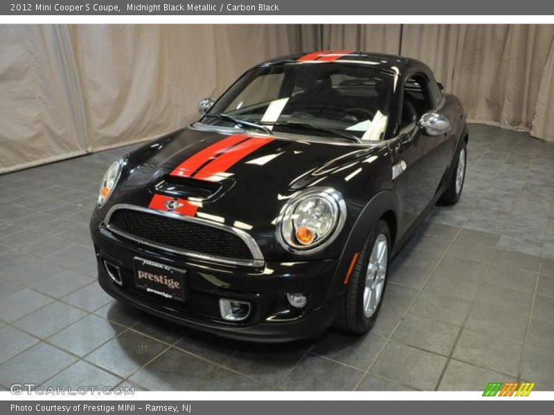 Midnight Black Metallic / Carbon Black 2012 Mini Cooper S Coupe