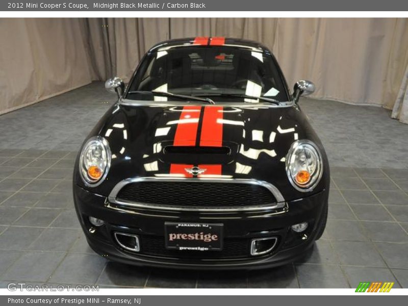 Midnight Black Metallic / Carbon Black 2012 Mini Cooper S Coupe