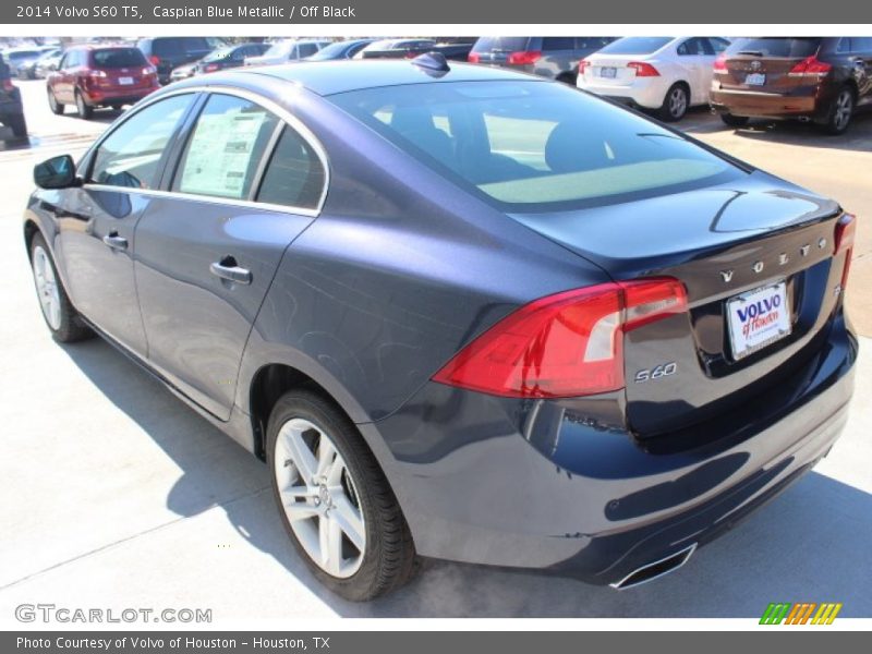 Caspian Blue Metallic / Off Black 2014 Volvo S60 T5