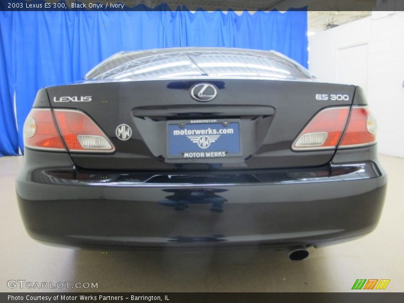 Black Onyx / Ivory 2003 Lexus ES 300