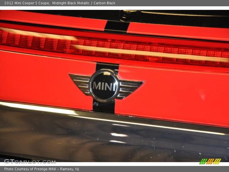 Midnight Black Metallic / Carbon Black 2012 Mini Cooper S Coupe
