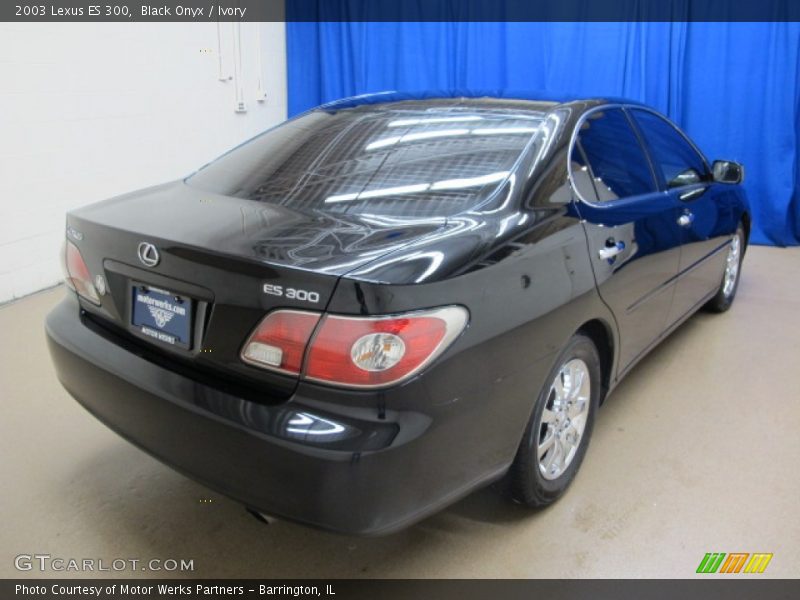 Black Onyx / Ivory 2003 Lexus ES 300