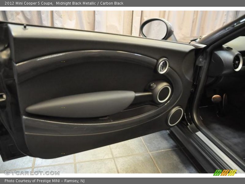 Midnight Black Metallic / Carbon Black 2012 Mini Cooper S Coupe