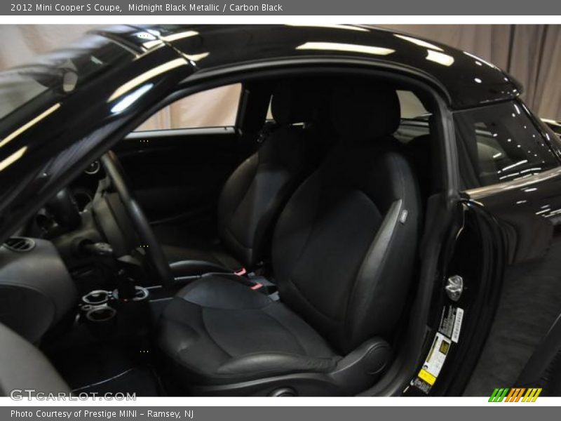 Midnight Black Metallic / Carbon Black 2012 Mini Cooper S Coupe