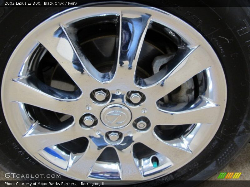 Black Onyx / Ivory 2003 Lexus ES 300