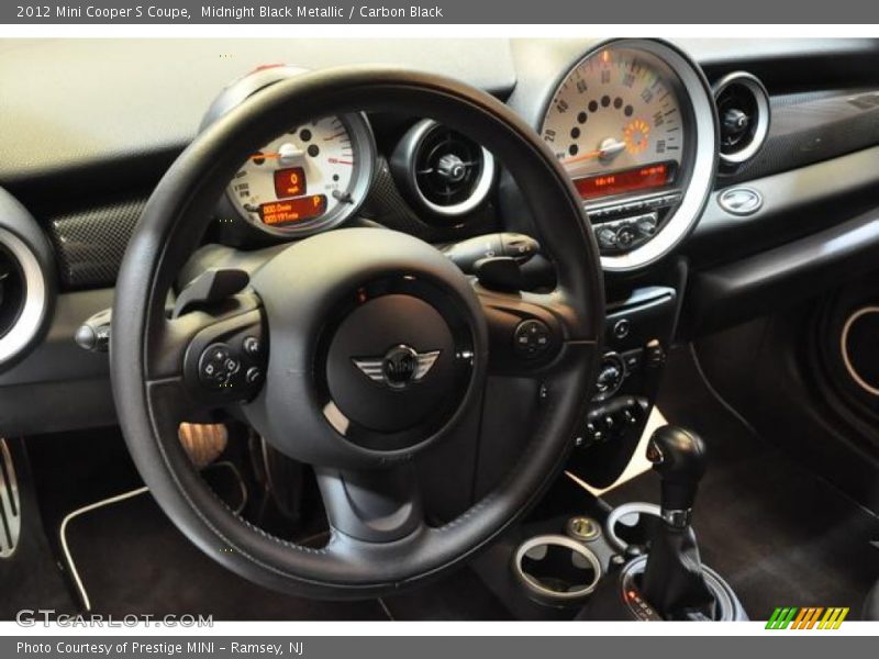 Midnight Black Metallic / Carbon Black 2012 Mini Cooper S Coupe