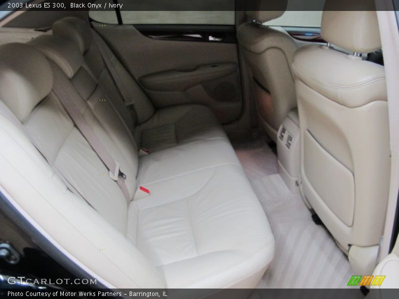 Black Onyx / Ivory 2003 Lexus ES 300