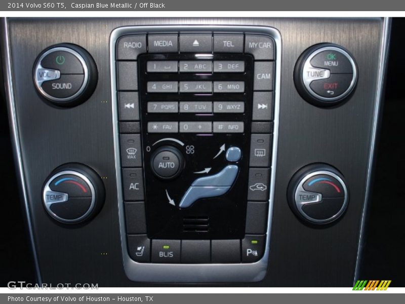 Caspian Blue Metallic / Off Black 2014 Volvo S60 T5