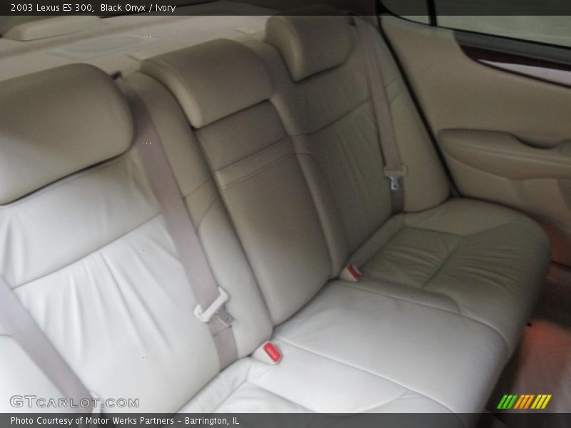Black Onyx / Ivory 2003 Lexus ES 300