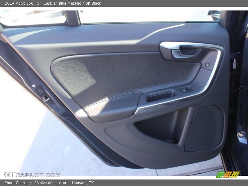 Caspian Blue Metallic / Off Black 2014 Volvo S60 T5