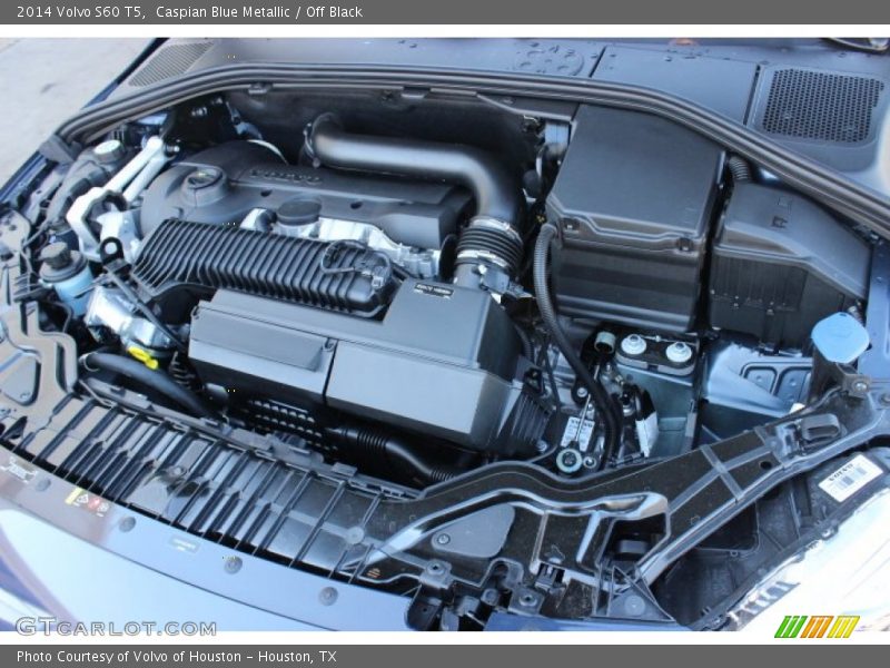 Caspian Blue Metallic / Off Black 2014 Volvo S60 T5
