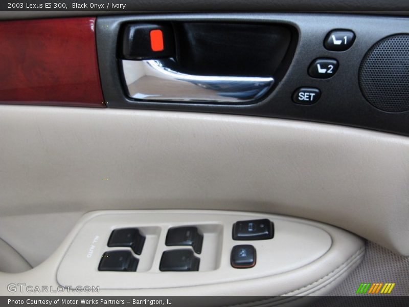 Black Onyx / Ivory 2003 Lexus ES 300