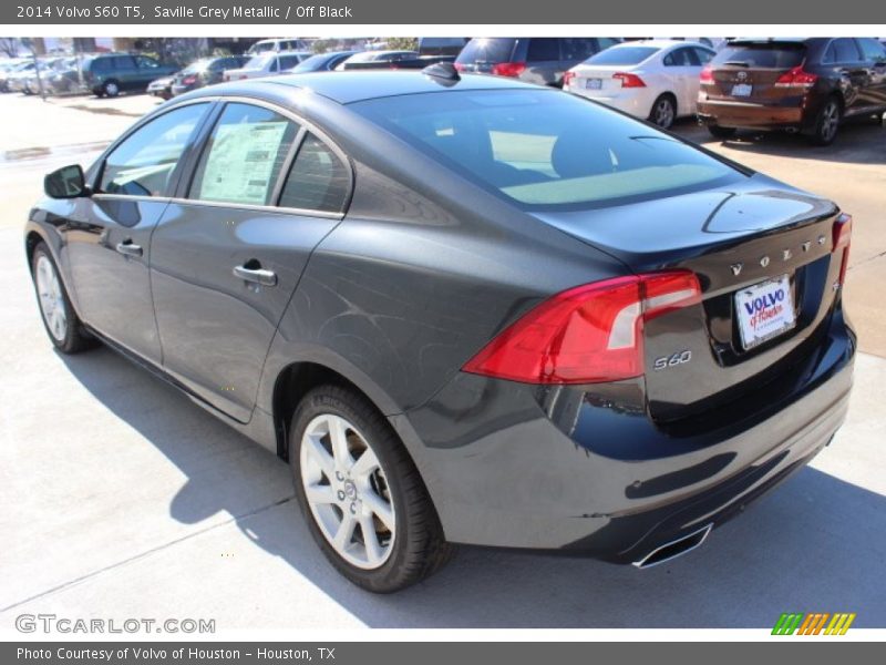 Saville Grey Metallic / Off Black 2014 Volvo S60 T5