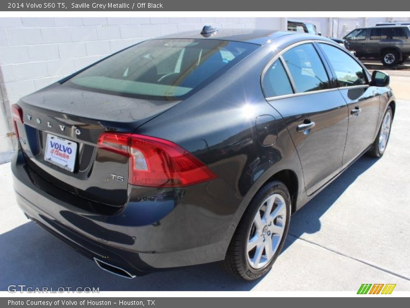 Saville Grey Metallic / Off Black 2014 Volvo S60 T5