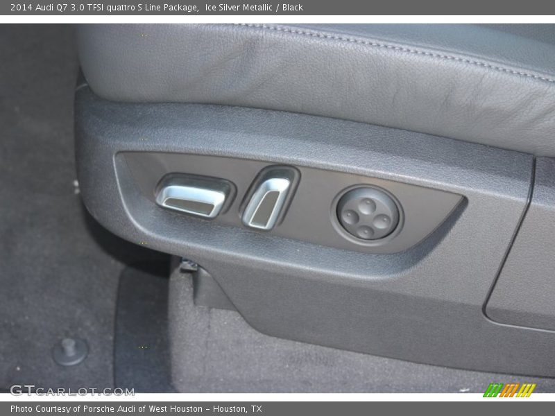 Ice Silver Metallic / Black 2014 Audi Q7 3.0 TFSI quattro S Line Package