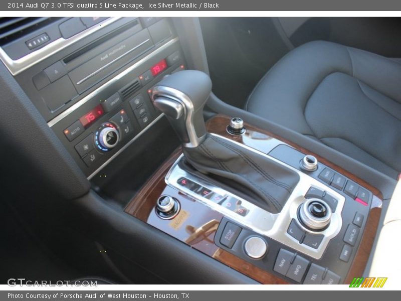 Ice Silver Metallic / Black 2014 Audi Q7 3.0 TFSI quattro S Line Package