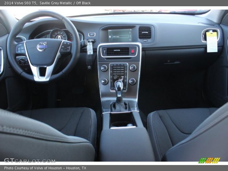 Saville Grey Metallic / Off Black 2014 Volvo S60 T5