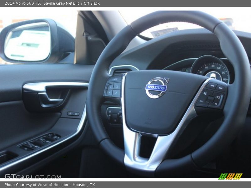 Saville Grey Metallic / Off Black 2014 Volvo S60 T5