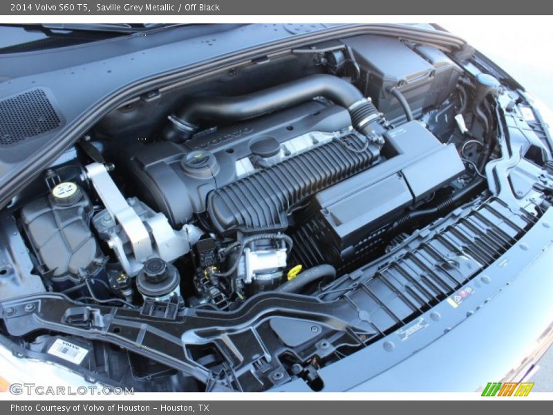 Saville Grey Metallic / Off Black 2014 Volvo S60 T5