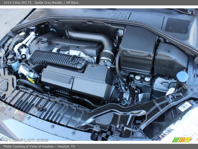 Saville Grey Metallic / Off Black 2014 Volvo S60 T5