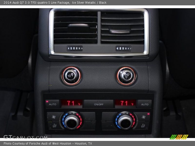Ice Silver Metallic / Black 2014 Audi Q7 3.0 TFSI quattro S Line Package