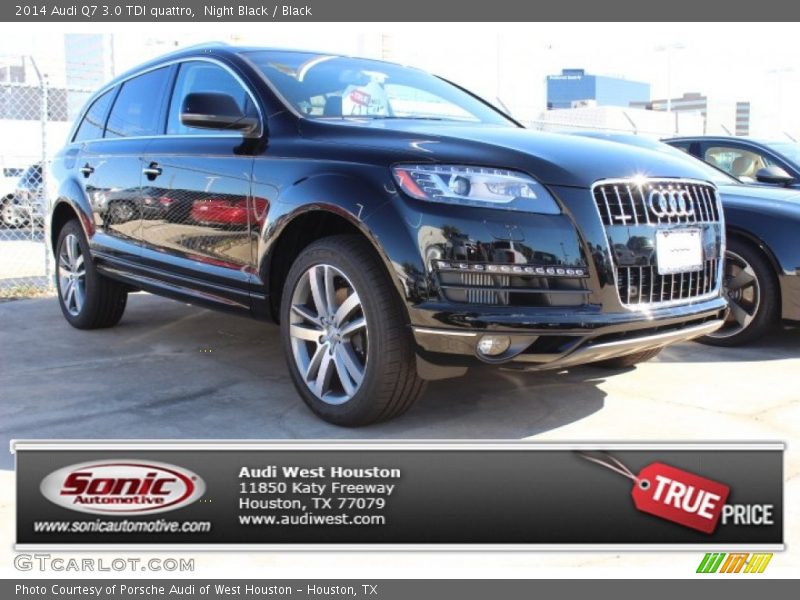 Night Black / Black 2014 Audi Q7 3.0 TDI quattro