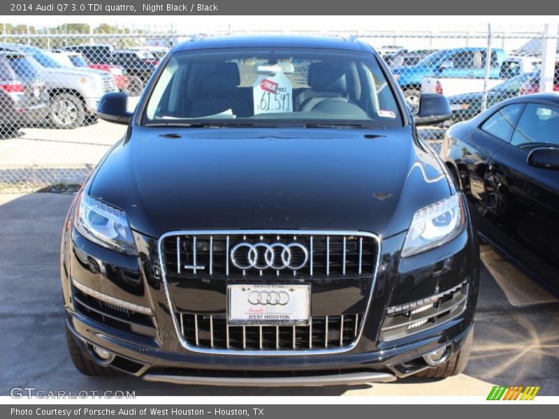 Night Black / Black 2014 Audi Q7 3.0 TDI quattro