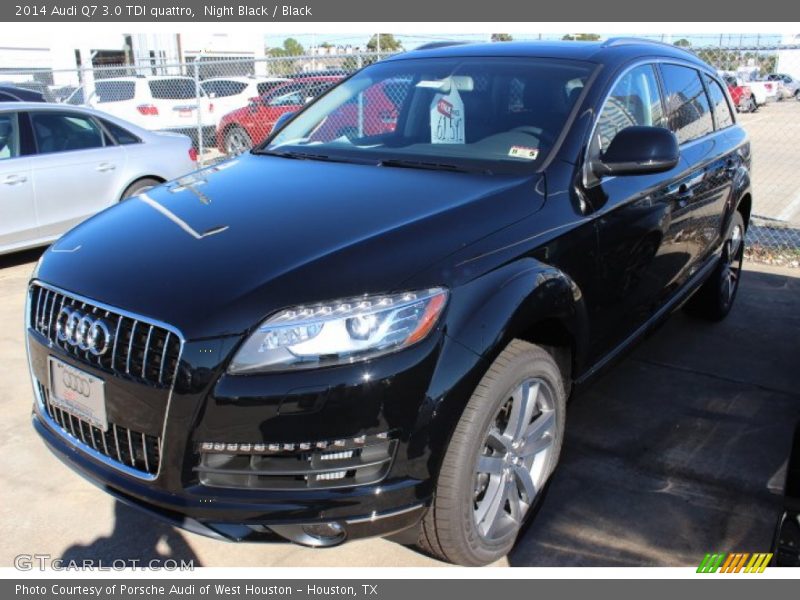 Night Black / Black 2014 Audi Q7 3.0 TDI quattro