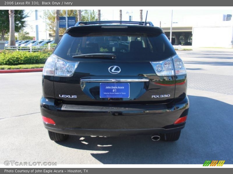 Black Onyx / Ivory 2006 Lexus RX 330