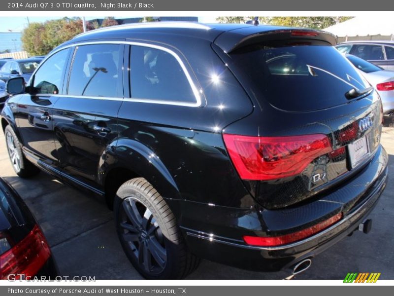 Night Black / Black 2014 Audi Q7 3.0 TDI quattro
