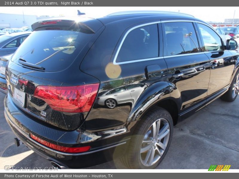 Night Black / Black 2014 Audi Q7 3.0 TDI quattro