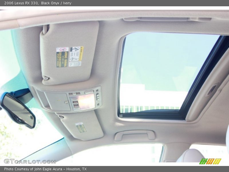 Black Onyx / Ivory 2006 Lexus RX 330